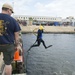 Navy EOD and Divers Conduct At Sea Damage Repair Training