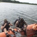 Navy EOD and Divers Conduct At Sea Damage Repair Training