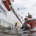 Navy EOD and Divers Conduct At Sea Damage Repair Training