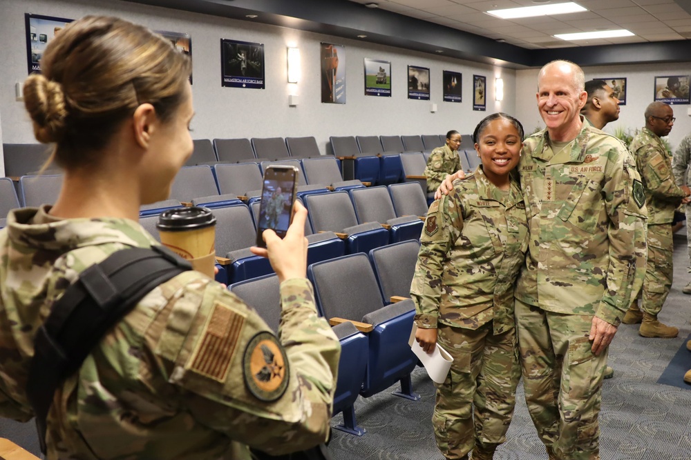 DVIDS Images VCSAF Wilson visits MAFB, Airmen [Image 8 of 8]