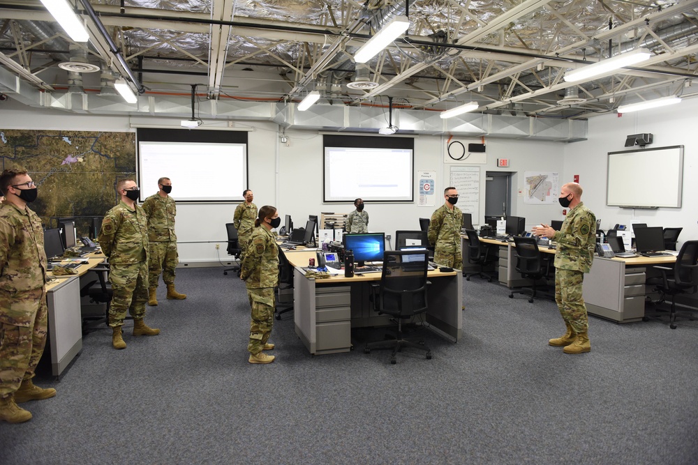 VCSAF visit MAFB, Airmen