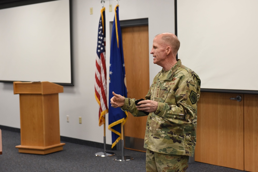 VCSAF visits MAFB, Airmen