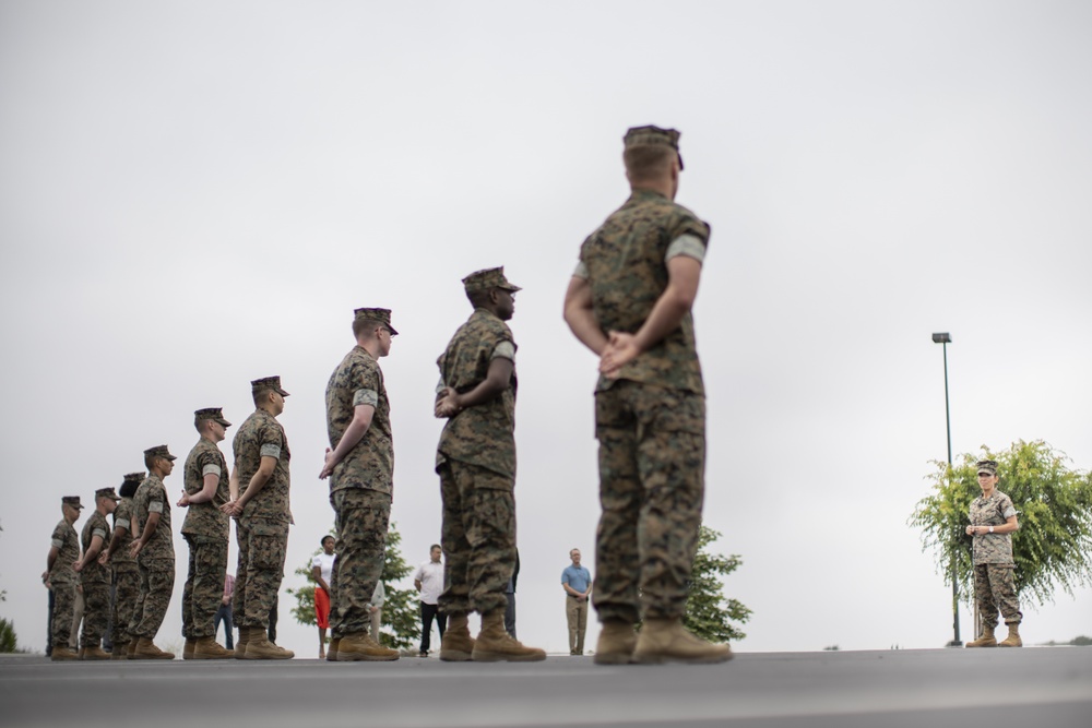 1st Network Battalion Transfer of Authority