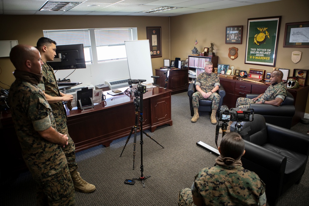 I MEF Commanding General and Sergeant Major Discuss Racial Inequality