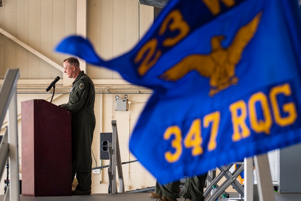 347th Rescue Group changes command