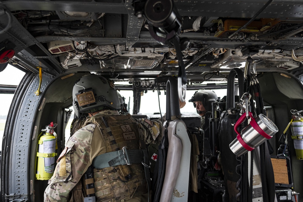 347th Rescue Group commander takes final flight