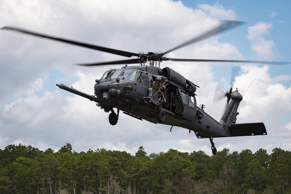 347th Rescue Group commander takes final flight