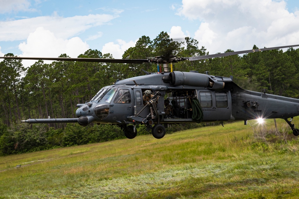 347th Rescue Group commander takes final flight