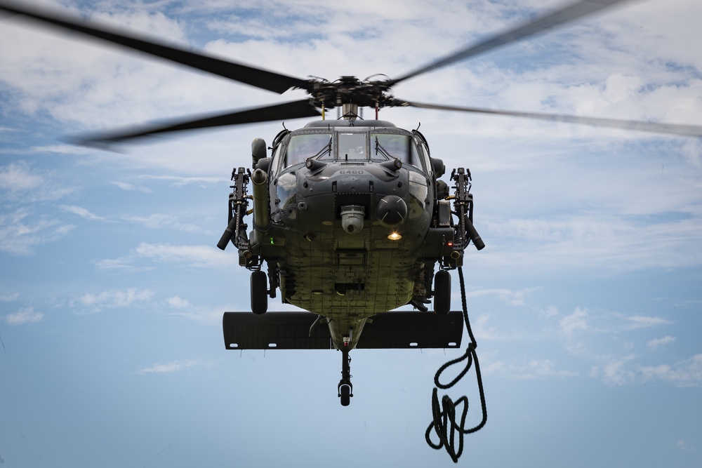 347th Rescue Group commander takes final flight