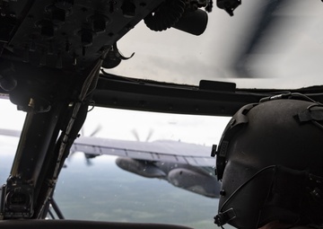 347th Rescue Group commander takes final flight
