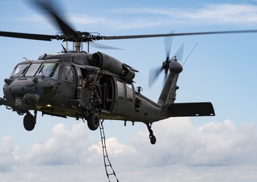 347th Rescue Group commander takes final flight