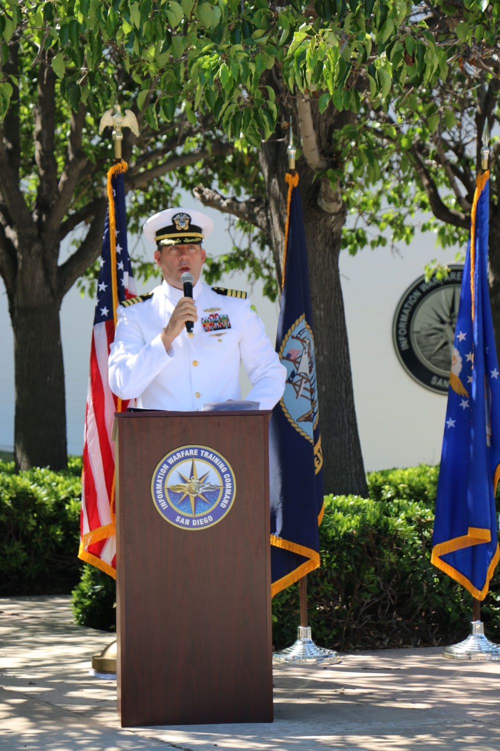 IWTC San Diego Changes Command