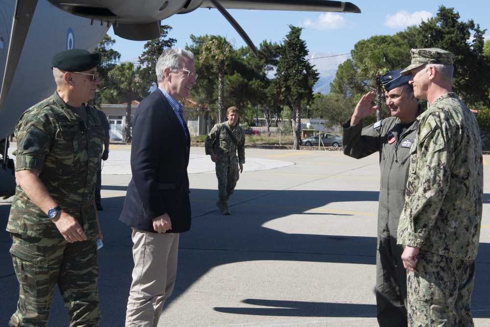 NSA Souda Bay Welcomes U.S. Ambassador, Greek Defense Leaders