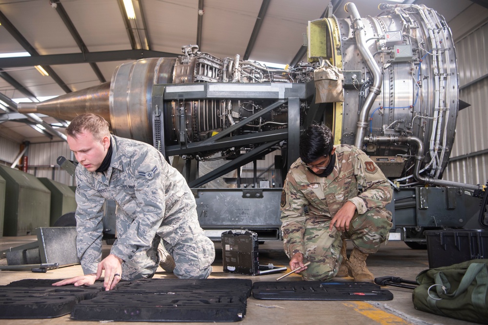 100th AMXS Jet Shop ‘engine doctors’ keep KC-135s healthy