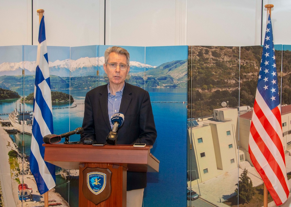 NSA Souda Bay Welcomes U.S. Ambassador, Greek Defense Leaders
