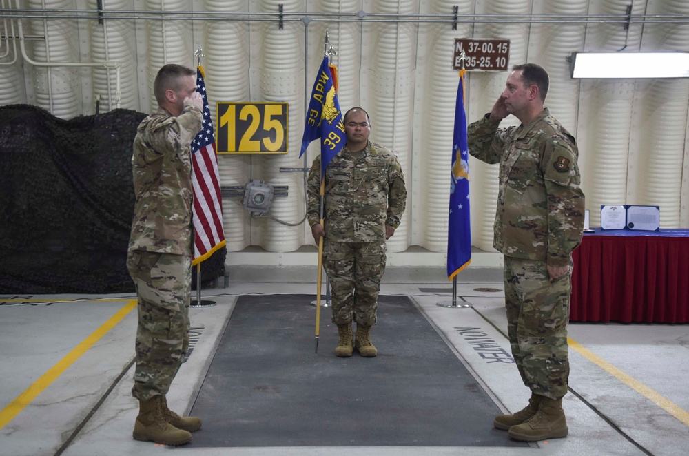 39th WSSG welcomes new commander