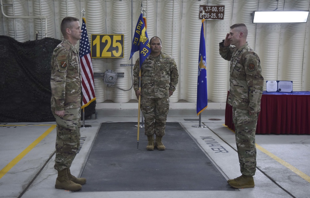 39th WSSG welcomes new commander