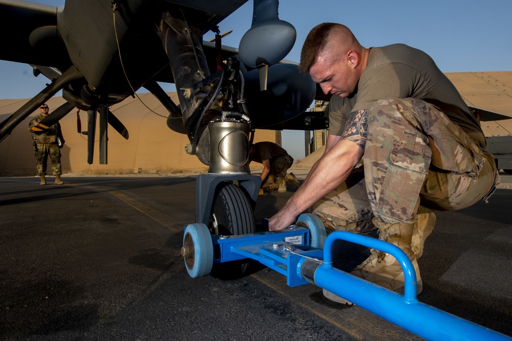 386th EAMXS: providing theatre support with MQ-9 Reapers