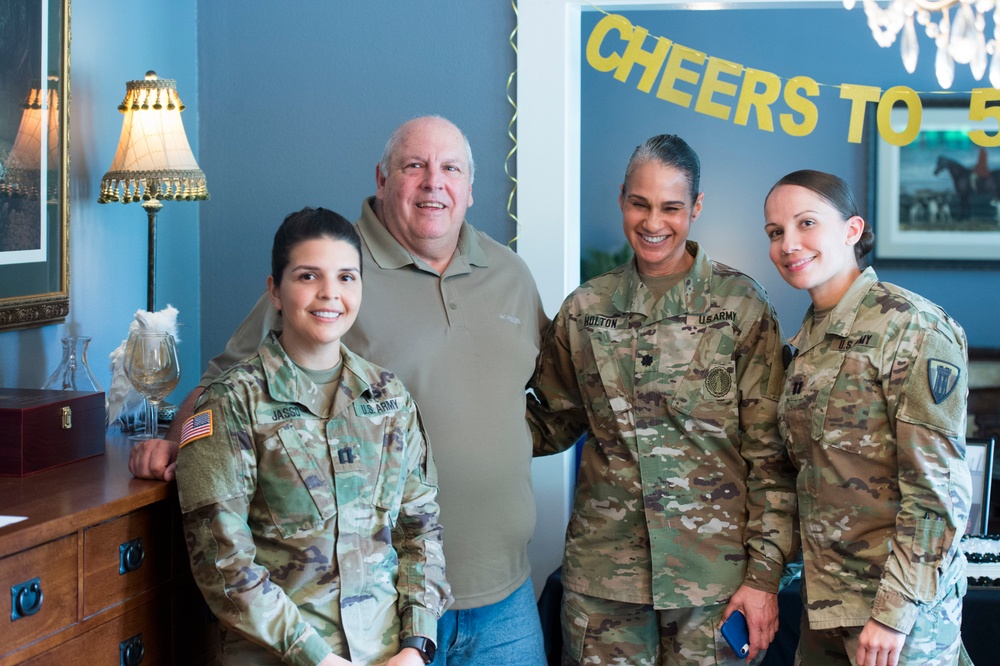 Celebration of Colonel (ret.) Louis Scotti's 50 Years of Service to Camp Mabry