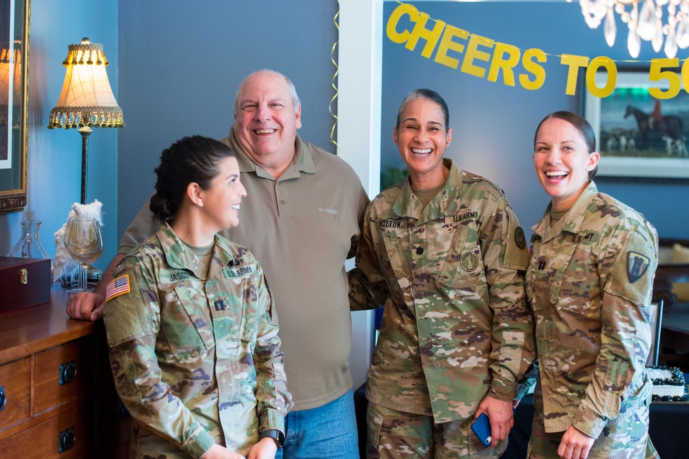 Celebration of Colonel (ret.) Louis Scotti's 50 Years of Service to Camp Mabry