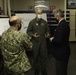 Rear Adm. John F. Meier, Commander, Naval Air Force Atlantic speaks with Honorable Kenneth J. Braithwaite, Secretary of the Navy, and Adm. Michael Gilday, Chief of Naval Operations during a scheduled visit to Naval Air Station (NAS) Oceana, June 11.