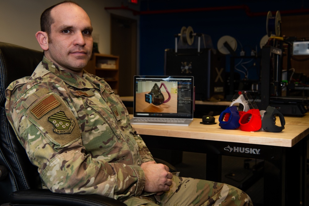 Airmen use innovation to help during COVID-19