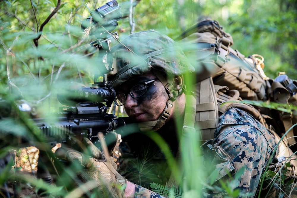 1/8 rehearses airfield assault and seizure during 24th MEU’s MAGTF exercise