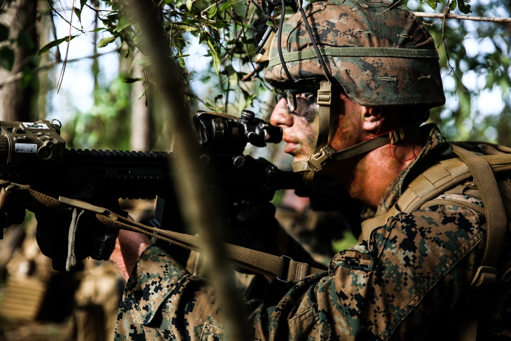 1/8 rehearses airfield assault and seizure during 24th MEU’s MAGTF exercise