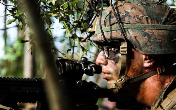 1/8 rehearses airfield assault and seizure during 24th MEU’s MAGTF exercise