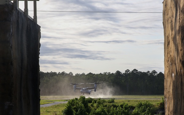 1/8 rehearses airfield assault and seizure during 24th MEU’s MAGTF exercise