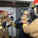 Sterett Sailors Participate in a Fire-Fighting Drill