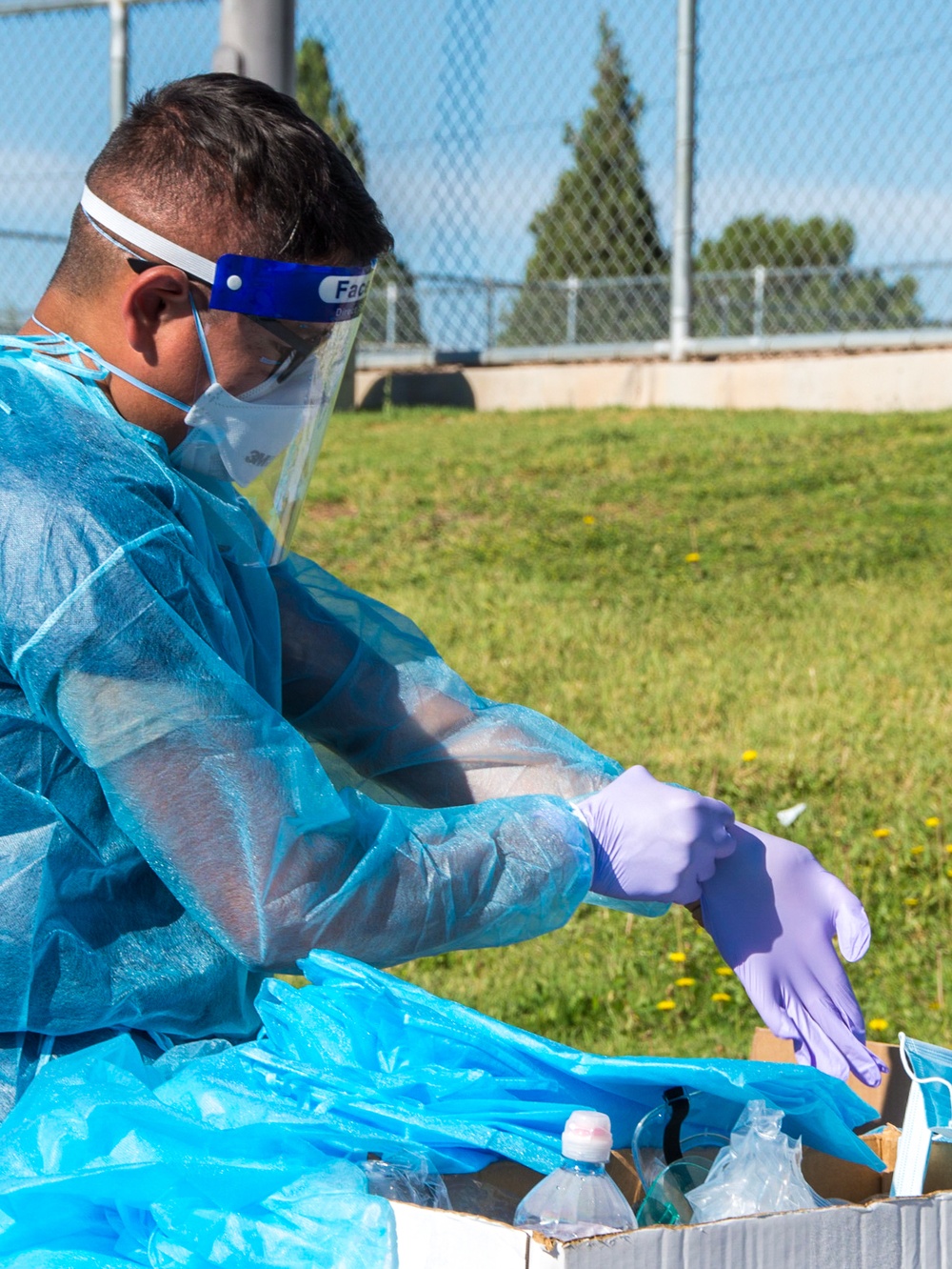 Texan Guardsmen serving during COVID-19