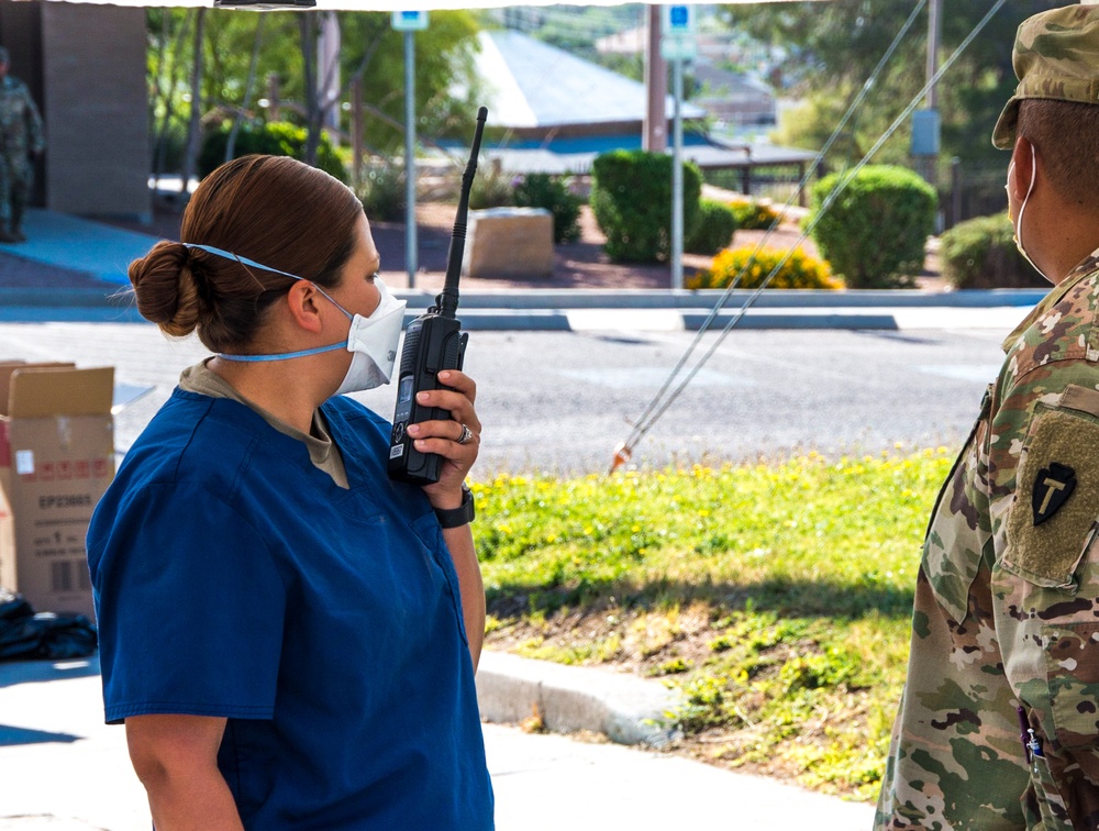 Texan Guardsmen serving during COVID-19