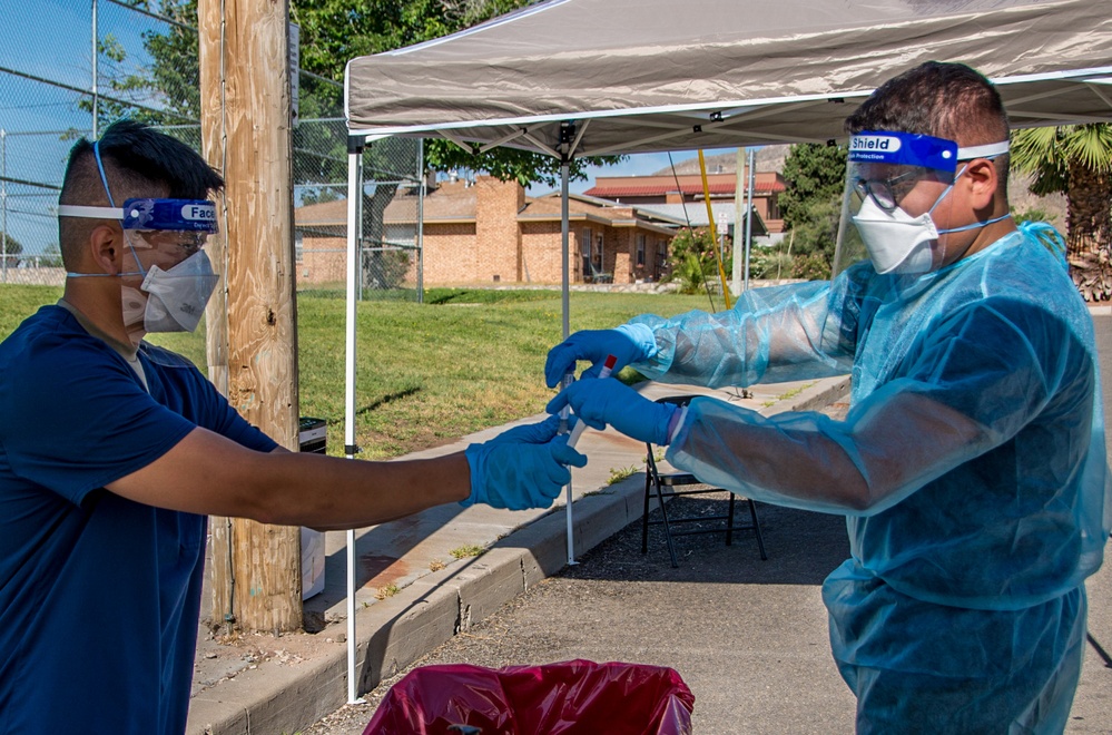 Texan Guardsmen serving during COVID-19