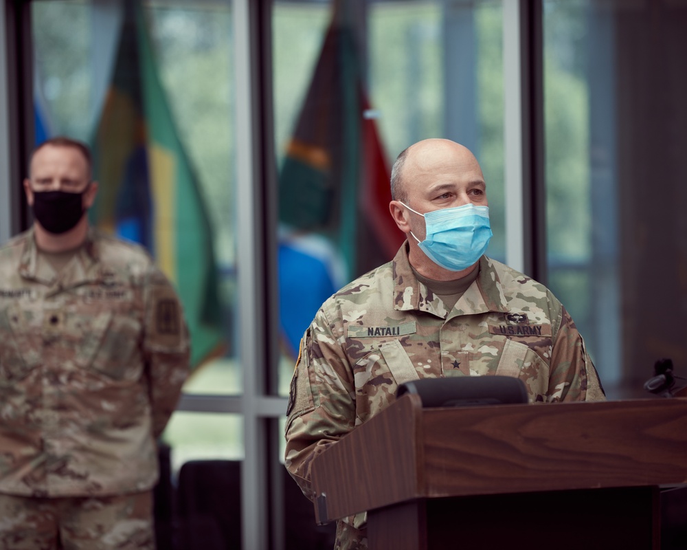 Celebrating 245th Army Birthday During Pandemic at NYNG Headquarters