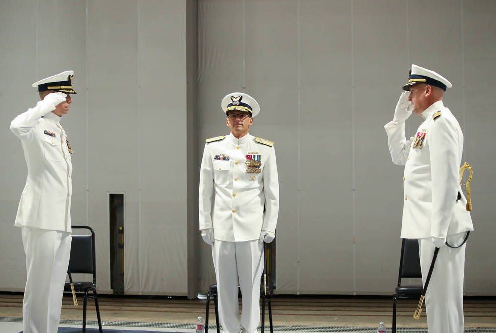 Coast Guard Sector Houston-Galveston change of command ceremony