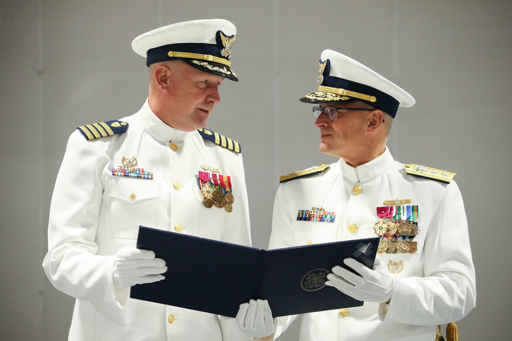 Coast Guard Sector Houston-Galveston change of command ceremony