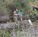 Natural-resources personnel conduct tributary habitat surveys at Fort McCoy