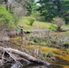 Natural-resources personnel conduct tributary habitat surveys at Fort McCoy