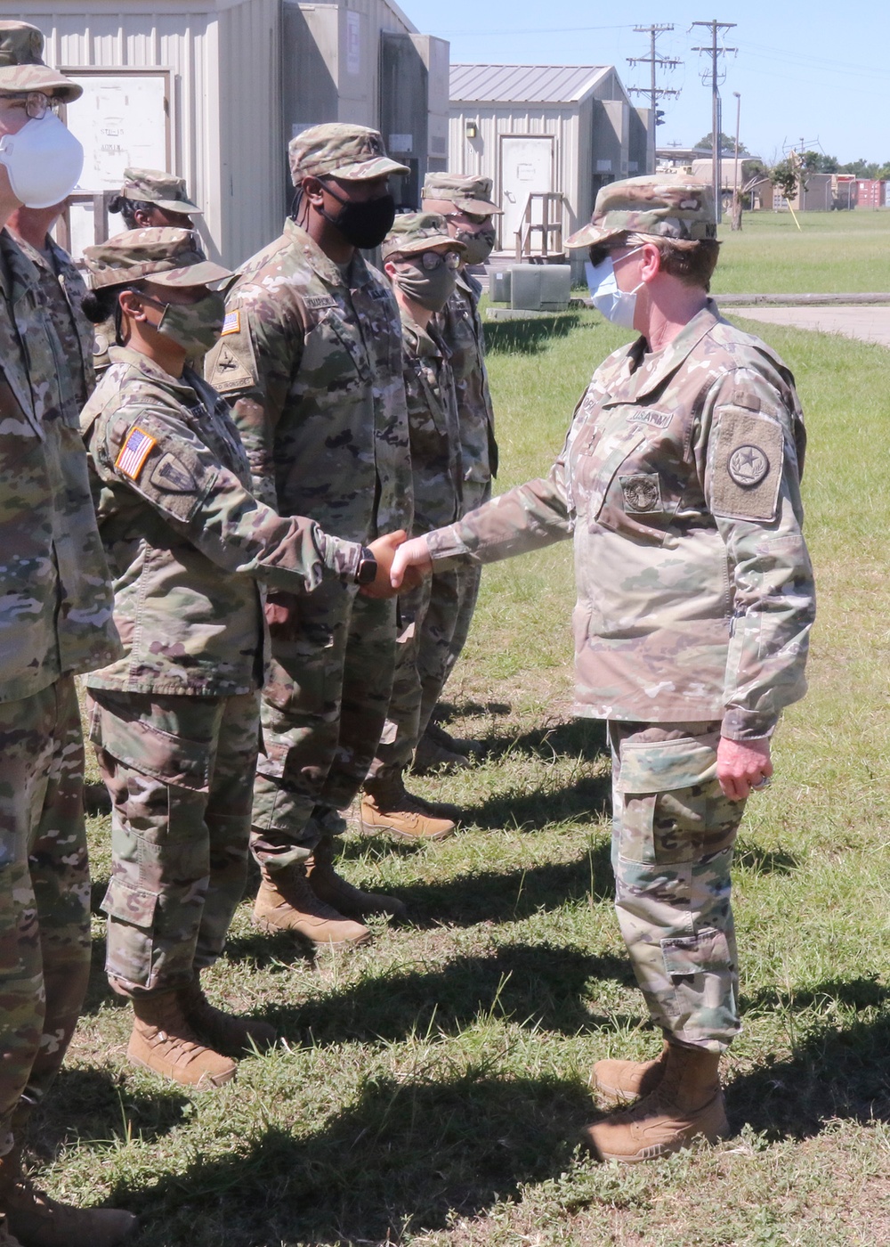 Texas Military Department adjutant general recognizes Soldiers