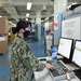 Naval Supply System Command Fleet Logistic Center Pearl Harbor prepares tri-wall postal packages for the Nimitz Carrier Strike Group