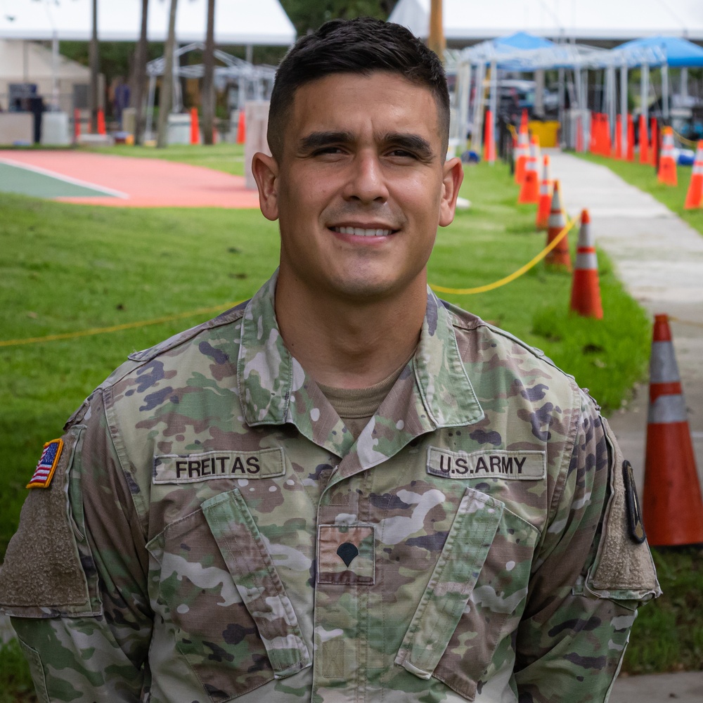 FACE OF THE FIGHT - Spc. Brandon Freitas