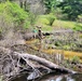 Natural-resources personnel conduct tributary habitat surveys at Fort McCoy