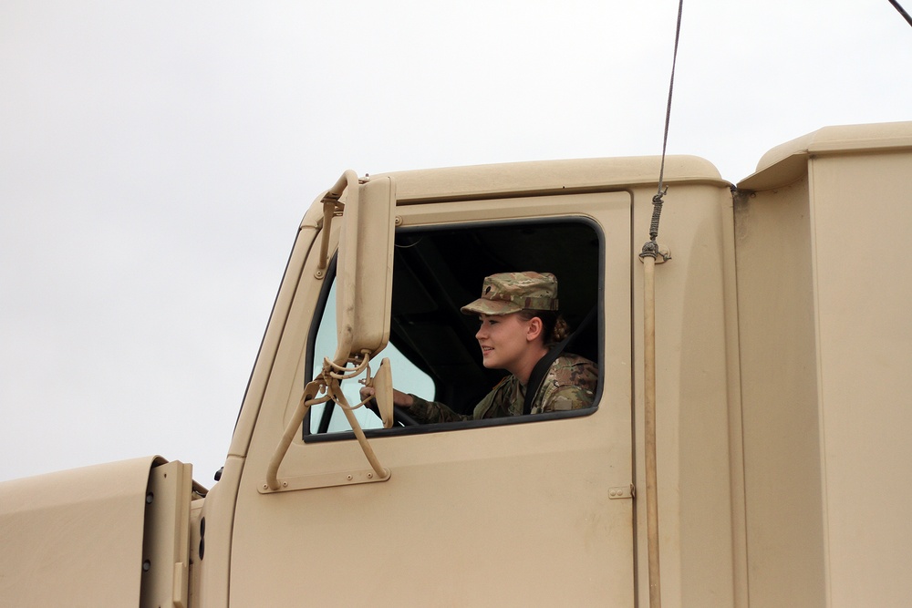 1133rd Transportation Company rolls along