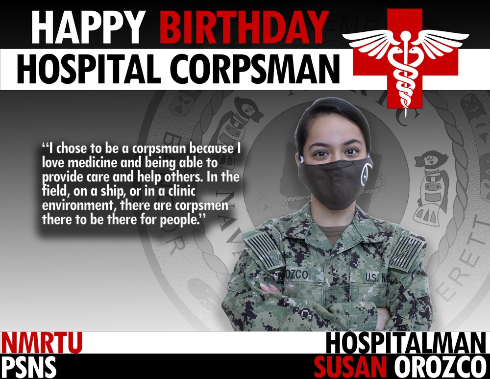 Hospital Corps 122 Birthday Reflections