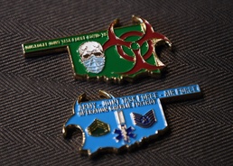 OK Guardsmen Create COVID-19 Challenge Coin
