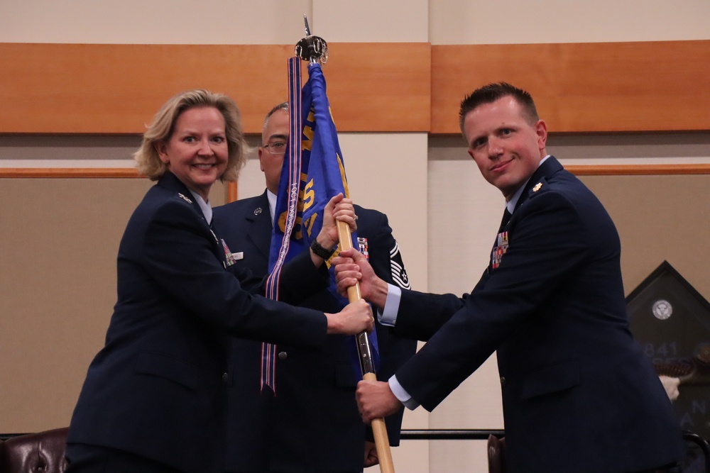 341st CPTS Change of Command Ceremony