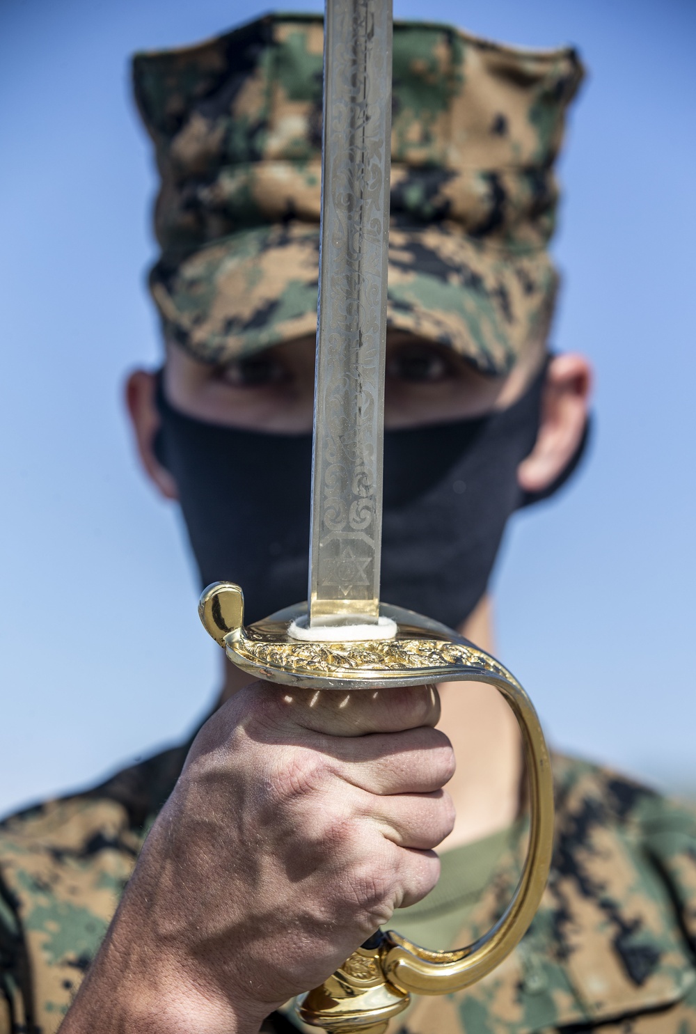 Corporals Course conducts sword manual