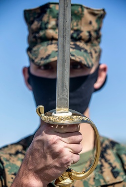 Corporals Course conducts sword manual