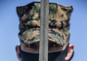 Corporals Course conducts sword manual